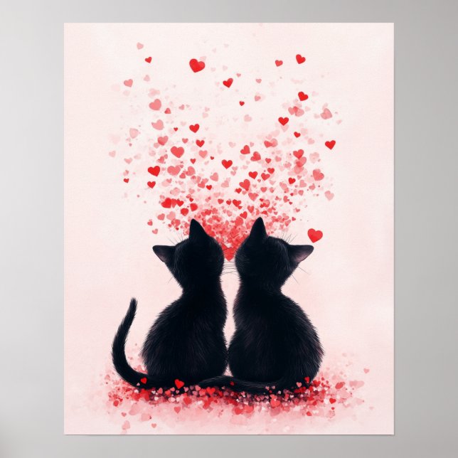 Poster de la salle de classe des chats de la Saint (Devant)
