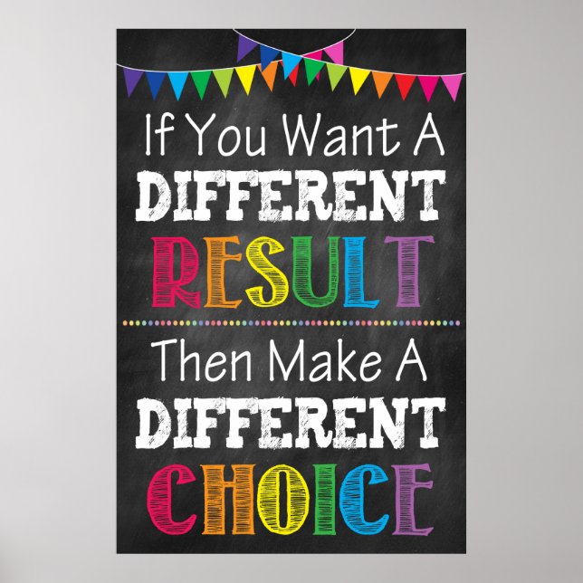 Poster de la salle de classe Motivational (Devant)