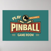 Poster de la salle de jeu Pinball Machines #17