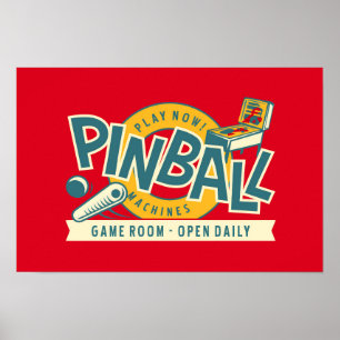 Poster de la salle de jeu Pinball Machines #18