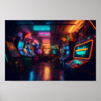 Poster de la salle de jeux artistique