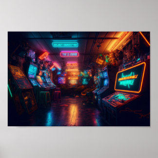 Poster de la salle de jeux artistique