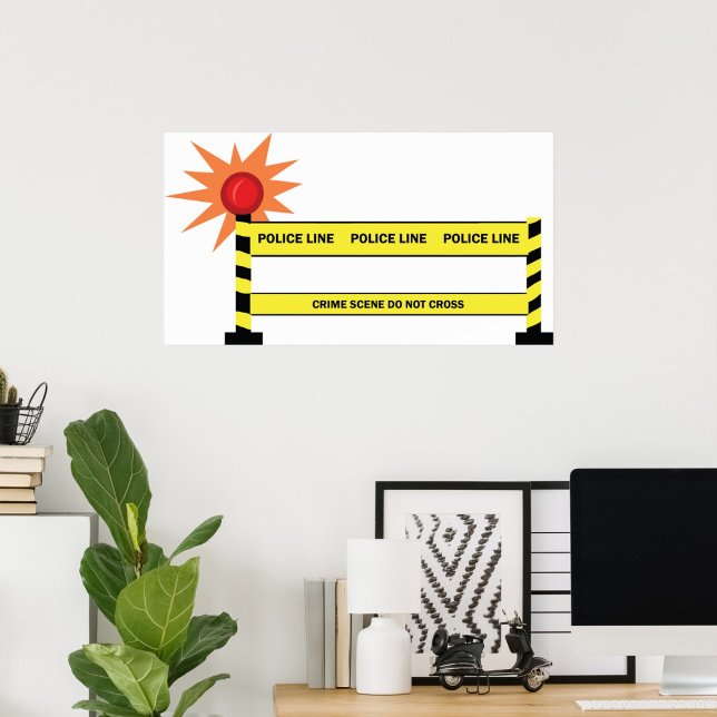 Poster de la scène de crime de la police (Créateur téléchargé)