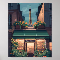 Poster de la scène du Café Paris - Charming Flat V