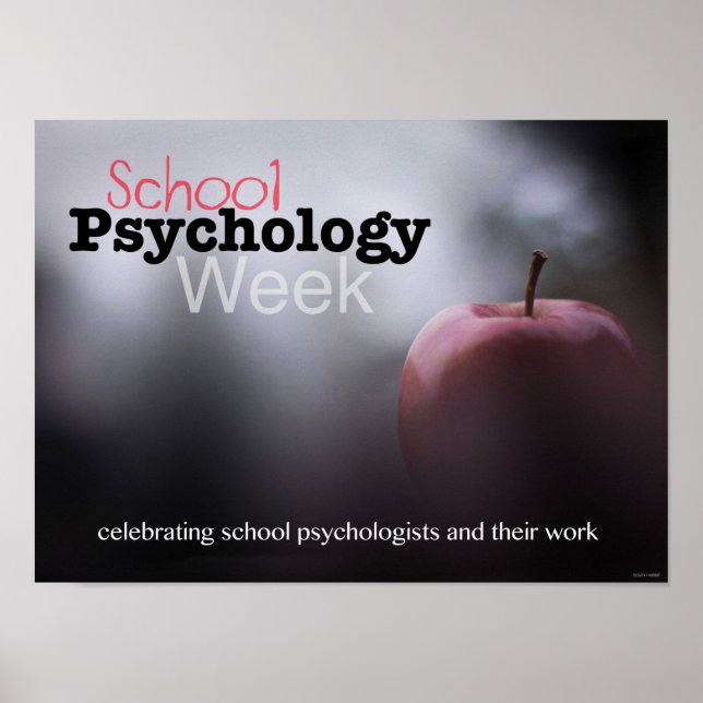 Poster de la Semaine de psychologie scolaire (Devant)