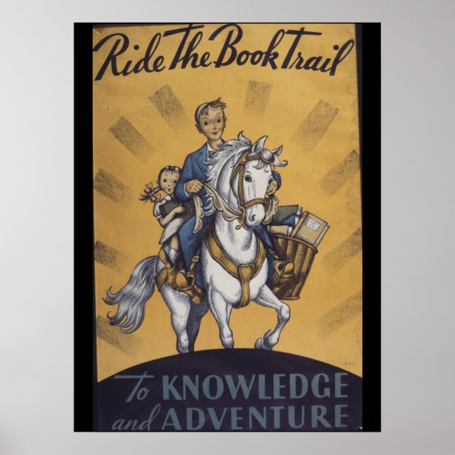 Poster de la Semaine du livre pour enfants 1934 (Devant)