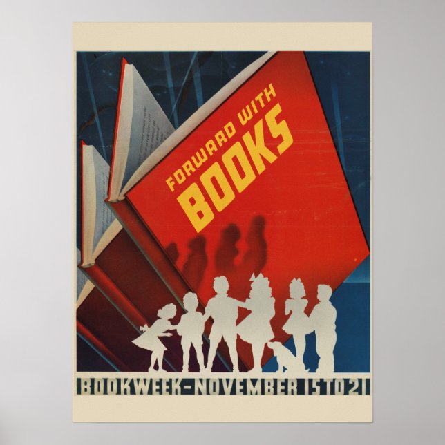 Poster de la Semaine du livre pour enfants 1942 (Devant)