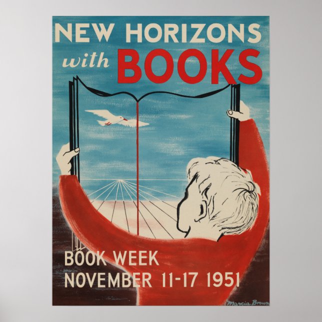 Poster de la Semaine du livre pour enfants 1951 (Devant)