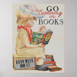 Poster de la Semaine du livre pour enfants 1959