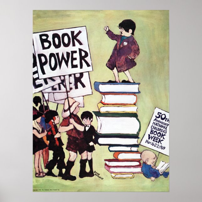 Poster de la Semaine du livre pour enfants 1969 (Devant)