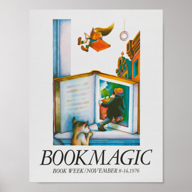Poster de la Semaine du livre pour enfants 1976 (Devant)