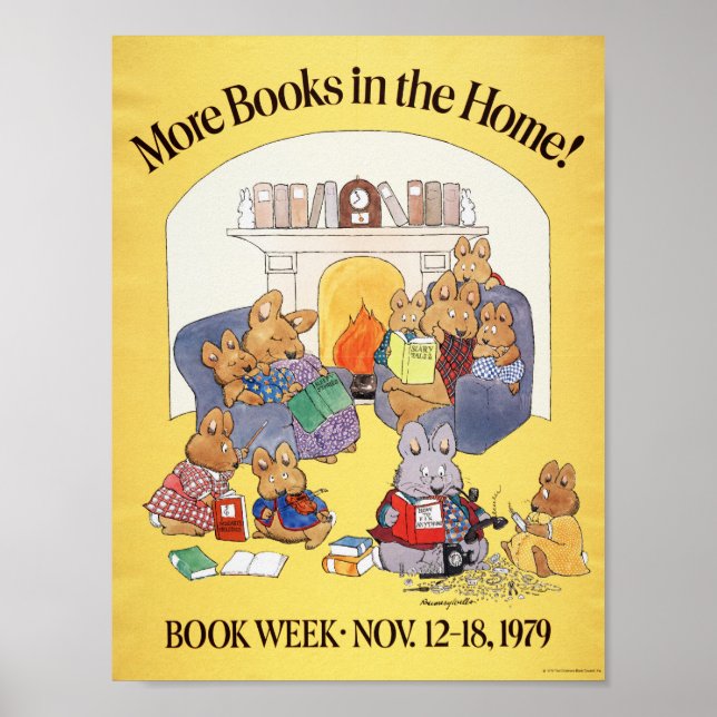 Poster de la Semaine du livre pour enfants 1979 (Devant)