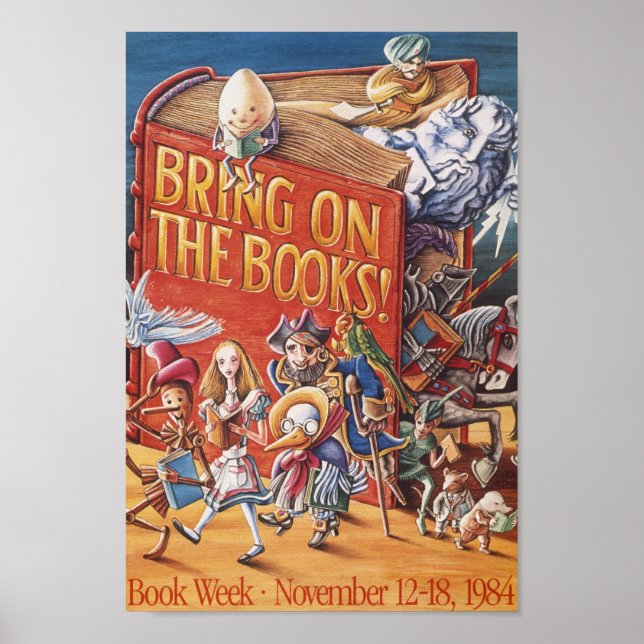 Poster de la Semaine du livre pour enfants 1984 (Devant)