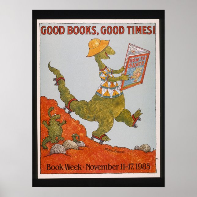 Poster de la Semaine du livre pour enfants 1985 (Devant)