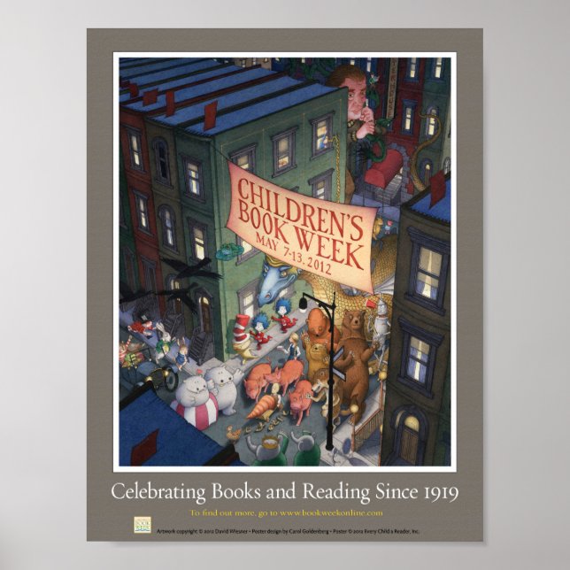Poster de la Semaine du livre pour enfants 2012 (Devant)