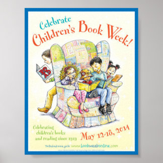Poster de la Semaine du livre pour enfants 2014