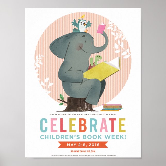 Poster de la Semaine du livre pour enfants 2016 (Devant)