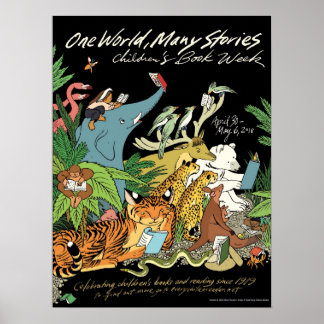 Poster de la Semaine du livre pour enfants 2018