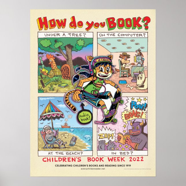 Poster de la Semaine du livre pour enfants 2022 (Devant)