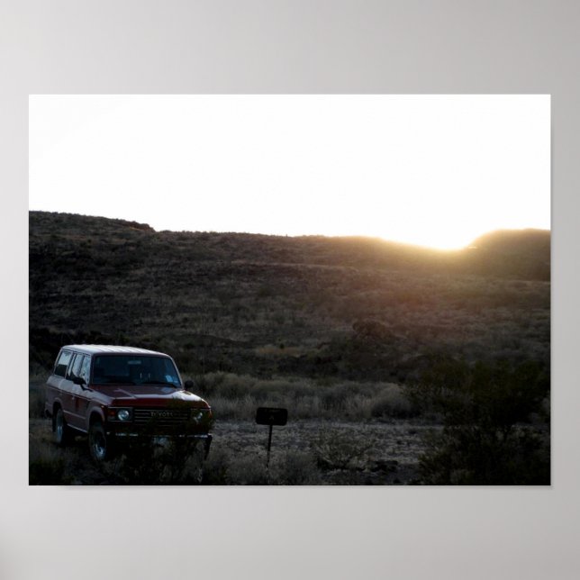 Poster de la série 60 Toyota Land Cruiser (Devant)