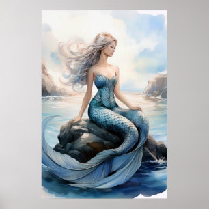 Poster de la sirène d'Imaginaire