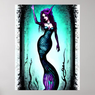 Poster de la sirène d'Imaginaire