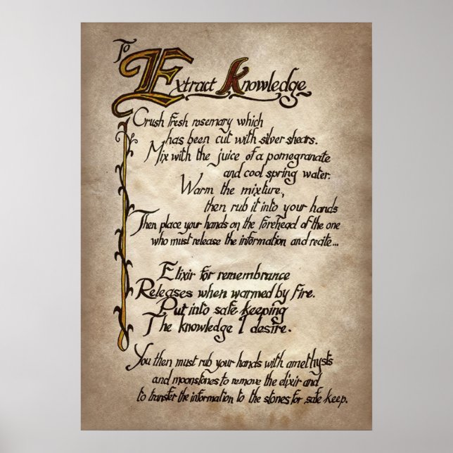 Poster de la soirée sorcière cool (Devant)