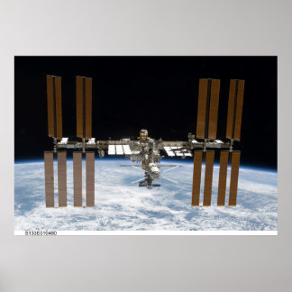Poster de la Station spatiale internationale ISS