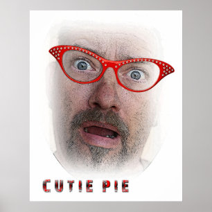 Poster de la tarte à la croûte amusante !