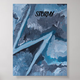 POSTER DE LA TEMPÊTE PAR ARTIS PAULA REILLY.