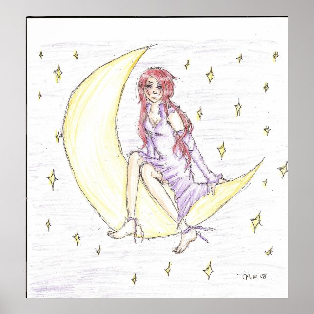 Poster de la toile d'étoiles (Devant)