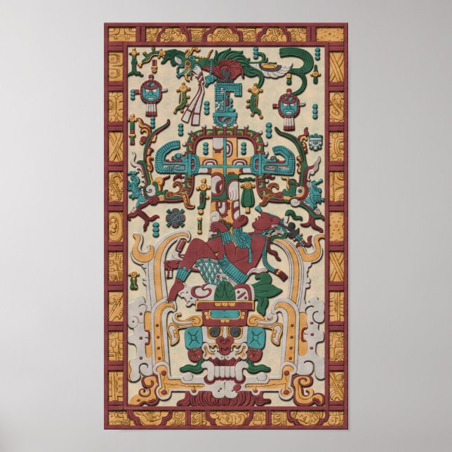 Poster de la Tombe de Pacal (Devant)