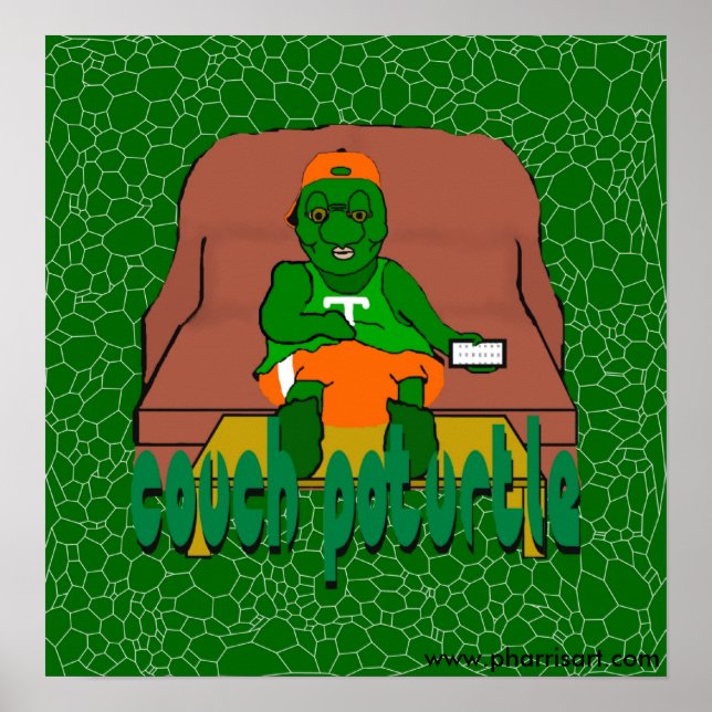 Poster de la tortue de canapé (Devant)