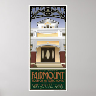 Poster de la tournée Fairmount Home 2009