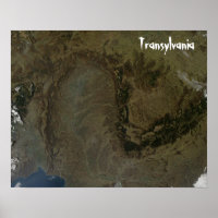 Poster de la Transylvanie, Monts Carpates