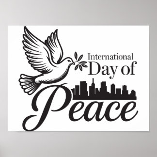 Poster de la valeur de l'unité mondiale (Matte)