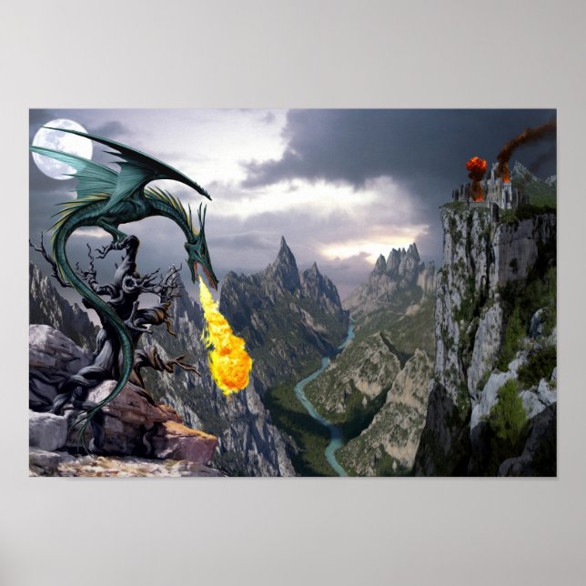 Poster de la Vallée du Dragon (Devant)