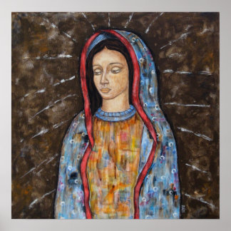 Poster de la Vierge de Guadalupe