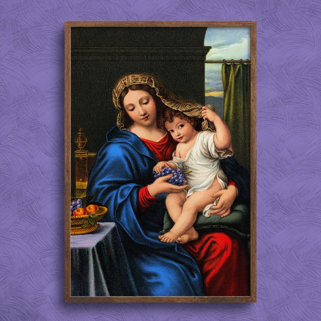 Poster de la Vierge des raisins (Créateur téléchargé)