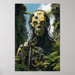 Poster de la ville de Solarpunk Redshift