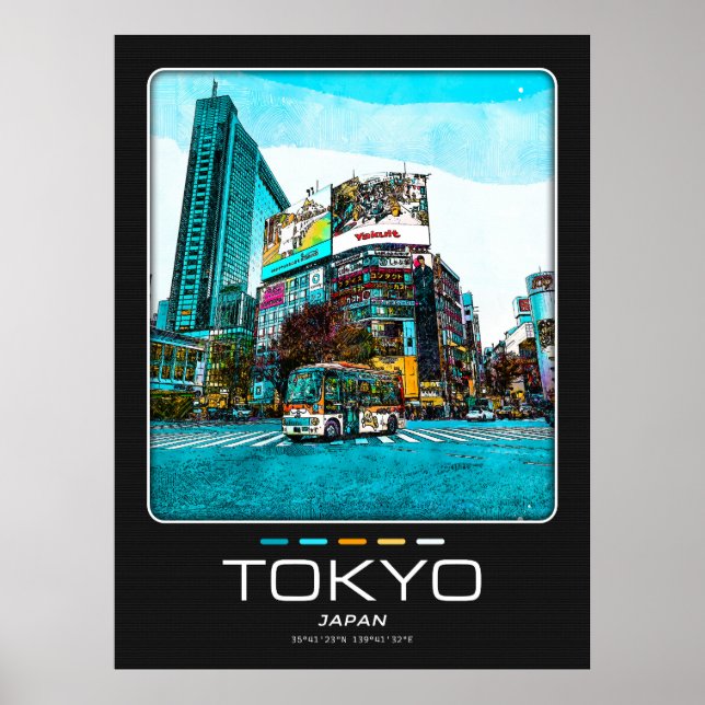 Poster de la ville de Tokyo (Devant)