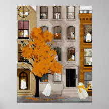 Poster de la ville fantôme