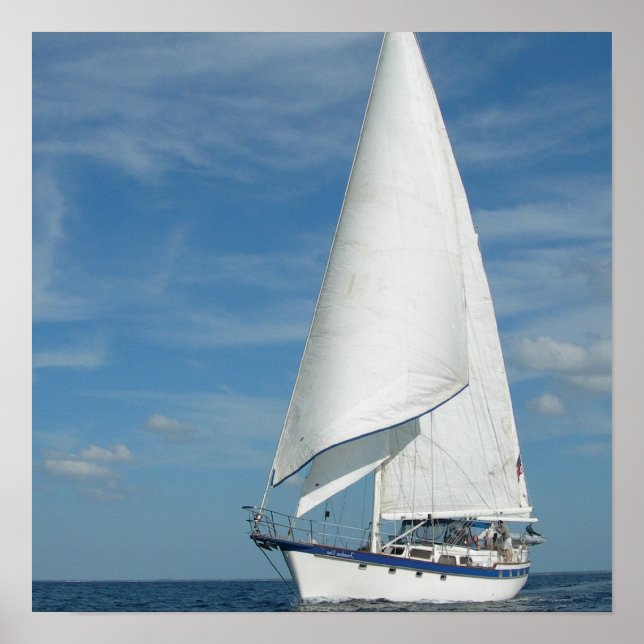 Poster de la voile parfaite (Devant)