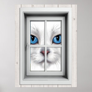 Poster de la vue de fenêtre