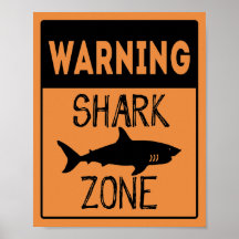Poster de la zone de requin