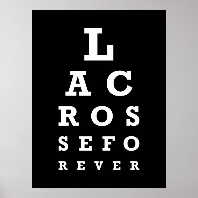 Poster de Lacrosse Forever (Devant)