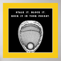 Poster de Lacrosse Goalie