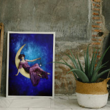 Poster de Lady in the Moon