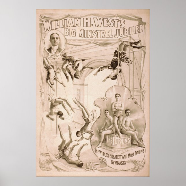 Poster de l'Aérialist Act de Luken VAUDEVILLE (Devant)