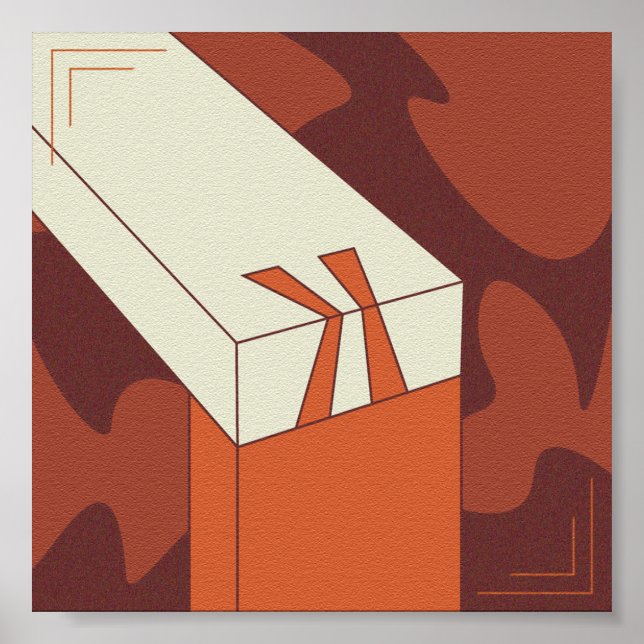 Poster de l'affiche de travail du bois (Devant)